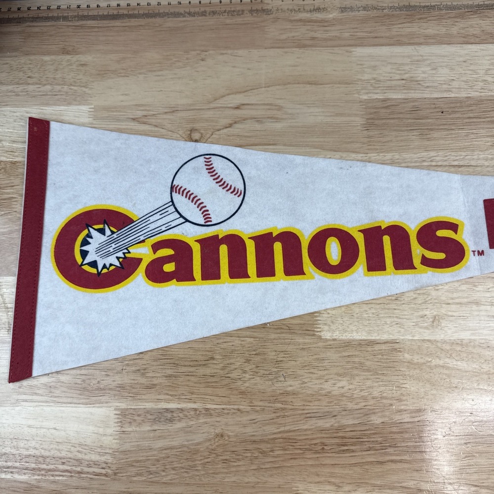 Rare CALGARY CANNONS PCL Baseball Vintage Pennant 24" - Picture 2 of 6